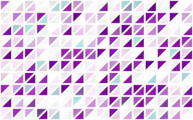 Çokgen biçiminde açık Mor vektör kapağı.