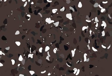 soyut şekilli renk vektör arkaplanı. Renkli rastgele şekillerle modern soyut illüstrasyon. İşiniz için en iyi akıllı tasarım.