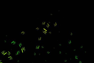 Düz çizgileri olan koyu mavi, sarı vektör arkaplan.