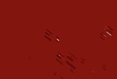 Renkli çizgileri olan açık kırmızı vektör dokusu. Sopalı modern geometrik soyut çizim. İş ilanınız için akıllı tasarım.