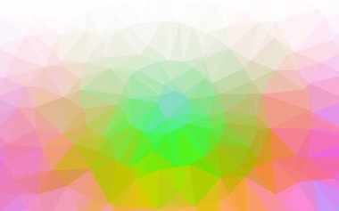 Çoklu renkli vektör üçgen mozaik dokusu