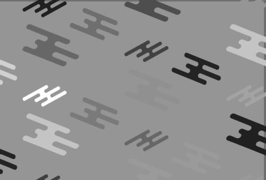 Açık gümüş, dar çizgileri olan gri vektör deseni. Dar çizgileri olan parlak renkli çizimler. Reklamınız, posteriniz, afişiniz için en iyi tasarım.