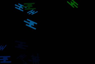 Bulanık çizgilerden oluşan parlak çizimler. Reklamınız, broşürleriniz, broşürleriniz için yeni bir doku.