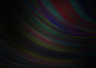 Multicolor vector background with lamp shapes.