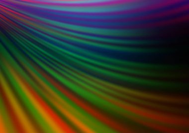 Multicolor vector background with lamp shapes.