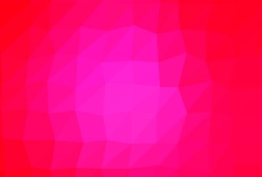 Açık pembe vektör soyut mozaik arkaplan. Eğilimli zarif, parlak bir çizim. Arkaplan için desenli kalıp.