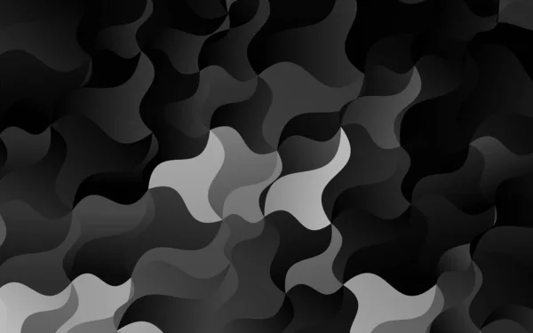 Темне Срібло Сірий Векторний Фон Абстрактними Лініями — стоковий вектор