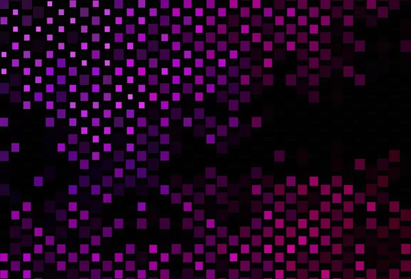 Pola Vektor Dark Purple Dengan Kristal Persegi Panjang Persegi Empat - Stok Vektor