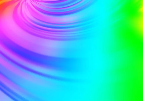 Licht Multicolor Regenbogen Vektor Glänzend Abstrakte Vorlage — Stockvektor
