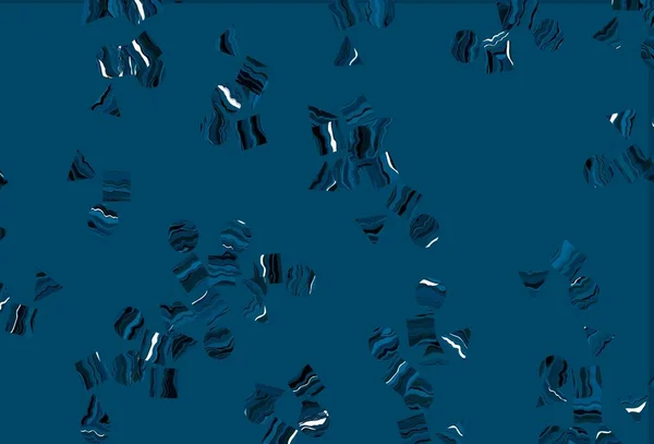 Fond Vectoriel Bleu Clair Avec Lignes Cercles Losange Illustration Abstraite — Image vectorielle