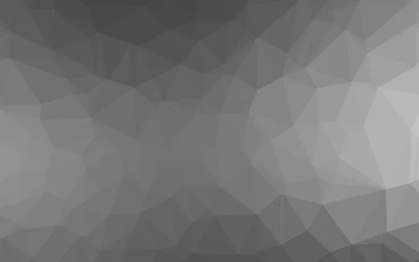 Argent Clair Gris Vectoriel Modèle Triangle Flou — Image vectorielle