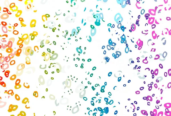 Свет Многоцветный Векторная Крышка Rainbow Пятнами — стоковый вектор