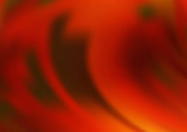 Dark Yellow Orange Vector Abstract Blurred Pattern — Stok Vektör