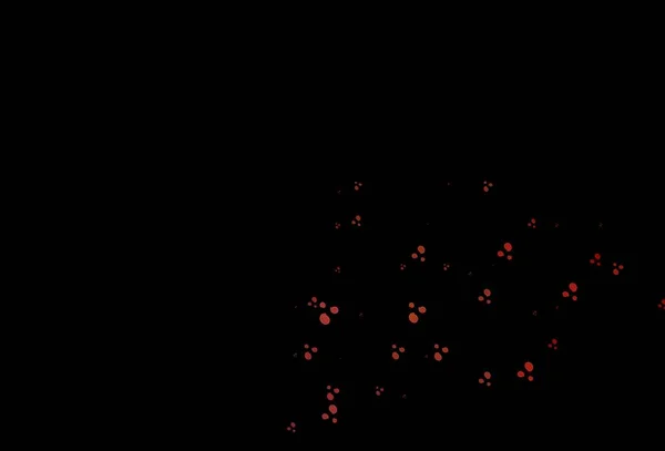 Dunkelrotes Vektormuster Mit Flüssigen Formen Leuchtende Illustrationen Die Aus Verschwommenen — Stockvektor