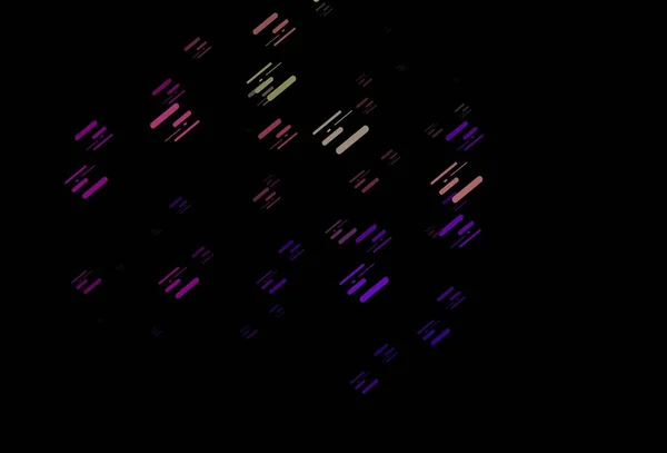 暗色多色 彩虹矢量平面布局 — 图库矢量图片