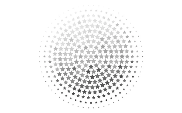 Яскравий Кольоровий Векторний Шаблон Зірками Сучасна Абстрактна Ілюстрація Зірками Дизайн — стоковий вектор