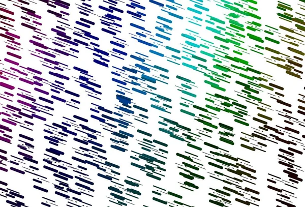 Light Multicolor Rainbow Vector Layout Flat Lines — Stock Vector