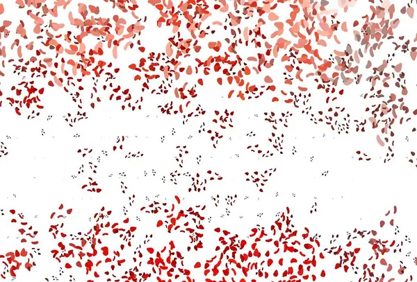 Fond Vectoriel Rouge Clair Avec Des Formes Abstraites Illustration Abstraite — Image vectorielle