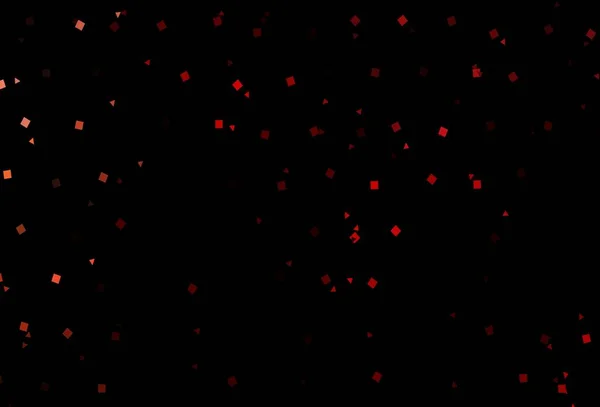 Textura Vectorial Rojo Oscuro Estilo Polivinílico Con Círculos Cubos Círculos — Archivo Imágenes Vectoriales