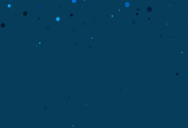 Világos Kék Vektor Sablon Körökkel Gyönyörű Színes Illusztráció Elmosódott Körök — Stock Vector