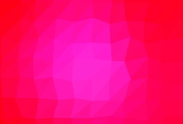 Светло Розовый Вектор Абстрактный Мозаичный Фон Элегантная Яркая Иллюстрация Градиентом — стоковый вектор