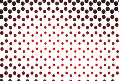 Küreli açık kırmızı vektör deseni. Doğa tarzında bulanık halkaları olan güzel renkli çizimler. İş reklamları için tasarım.