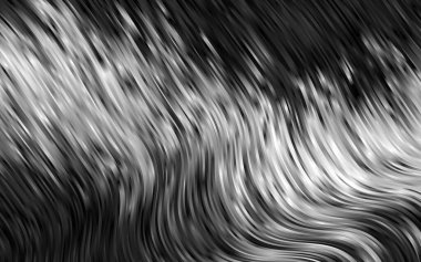 Açık Gümüş, dalgalı çizgileri olan gri vektör şablonu 