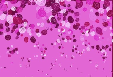 Lamba şekilli açık pembe vektör deseni. Belirsiz, soyut ve gradyan bir çizim. Cep telefonu geçmişinin şablonu.