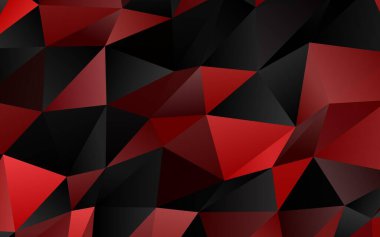 Açık kırmızı vektör düşük poli dokusu.