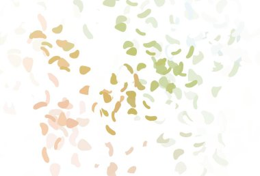 Açık yeşil, kaotik şekilli kırmızı vektör deseni. 