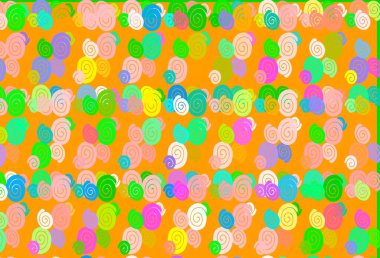 Light Multicolor, Rainbow vector template with liquid shapes. Modern gradient abstract illustration with bandy lines. Pattern for your business design.