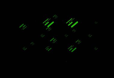 Siyah arkaplanda dijital ses göstergesi