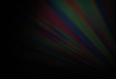 Koyu Gümüş, düz çizgileri olan gri vektör düzeni. Bulanık arkaplanda gradyanı olan çizgiler. TV reklamları için arkaplan.