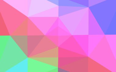 Çoklu renkli vektör üçgen mozaik dokusu