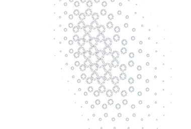 Disklerle vektör dokusu. Doğa tarzında bulanık halkaları olan güzel bir illüstrasyon. İş reklamları için tasarım.