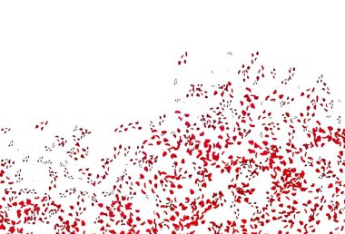 Açık Mor, Memphis şekilli pembe vektör şablonu. Rastgele şekillerle soyut tarzda dekoratif tasarım. Web siteniz için basit tasarım.