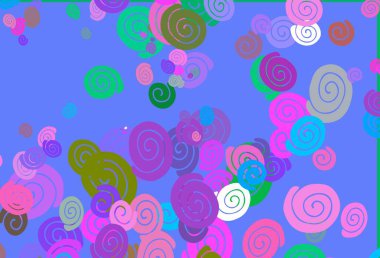 Açık Çokrenkli, eğri çizgili Gökkuşağı vektör şablonu. Soyut mermer tarzında, gradyanı olan renkli bir illüstrasyon. İşiniz için yepyeni bir mermer tasarımı..