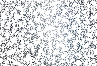 Disklerle vektör dokusu. Doğa tarzında bulanık halkaları olan güzel bir illüstrasyon. İş reklamları için tasarım.