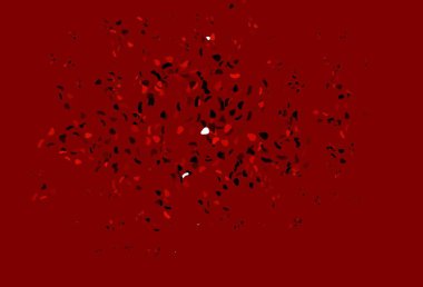 Rastgele şekilli açık turuncu vektör dokusu. Renkli rastgele şekillerle modern soyut illüstrasyon. Kartvizitiniz için modern tasarım.