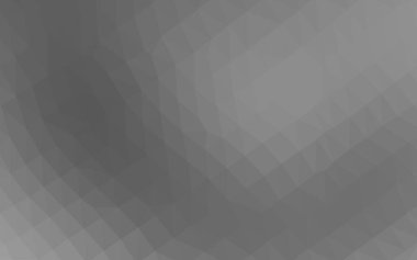 Açık Gümüş, Gri vektör soyut mozaik arkaplan.