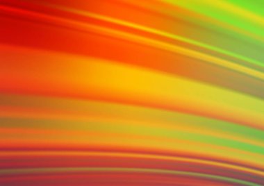 Açık Yeşil, Kırmızı vektör bulanık ve renkli şablon.