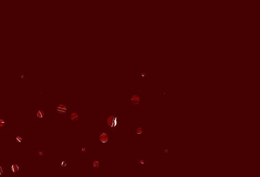 Disklerle vektör dokusu. Doğa tarzında bulanık halkaları olan güzel bir illüstrasyon. İş reklamları için tasarım.