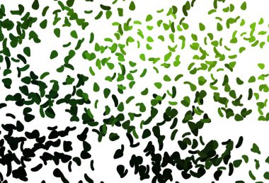 Karmaşık şekilli açık pembe vektör deseni. Renkli rastgele şekillerle modern soyut illüstrasyon. Kartvizitiniz için modern tasarım.