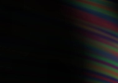 Koyu gümüş, gri vektör parlak bokeh deseni.