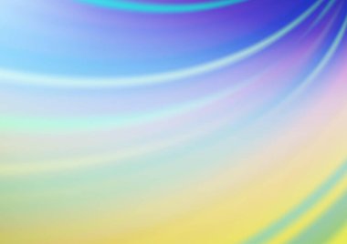 Açık Mavi, Yeşil vektör bokeh şablonu.