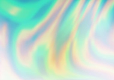 Bükülmüş kurdeleli vektör şablonu. Bulanık çizgilerden oluşan parlak çizimler. Reklamınız, broşürleriniz, broşürleriniz için yeni bir doku.