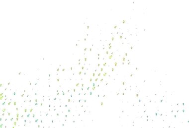 Açık mavi, cinsiyet faktörlü sarı vektör deseni. Soyut tarzda, cinsiyet şekilleriyle basit bir gradyan tasarımı. TV reklamları için basit tasarım.