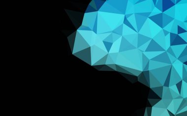 Çoklu renkli vektör üçgen mozaik dokusu