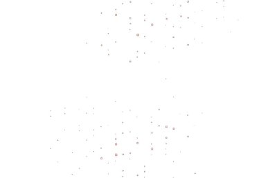 Çizgileri, dikdörtgenleri olan açık kırmızı vektör arkaplanı. Dikdörtgenli soyut gradyan çizimi. İş broşürleri, broşürler için desen.