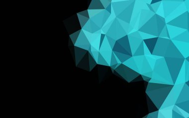 Çoklu renkli vektör üçgen mozaik dokusu